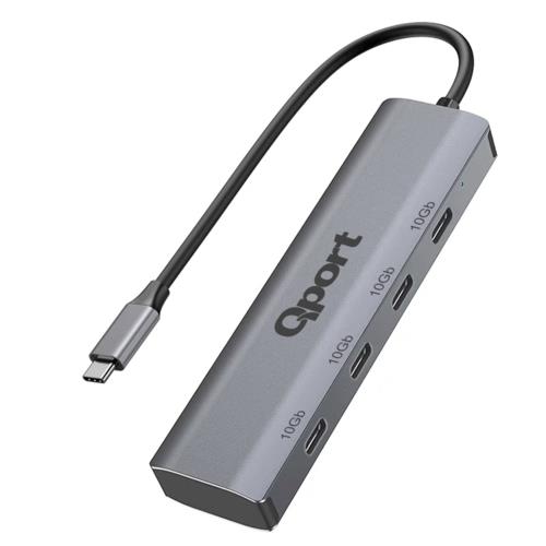 Qport Q-TUC06 Type-C to 4 Port Type-C Çoklayıcı