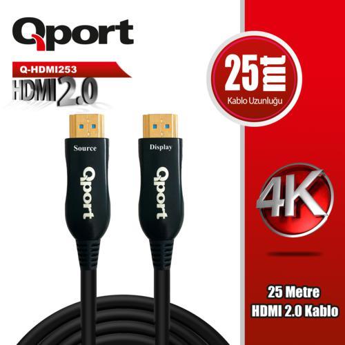 Qport Q-HDMI253 25m Hdmi Kablo