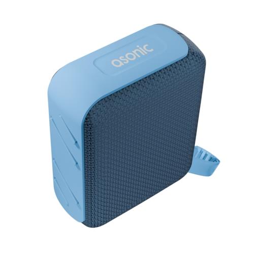 Asonic AS-03 Mavi Bluetooth Destekli 5W 1200mAh Type-C Speaker