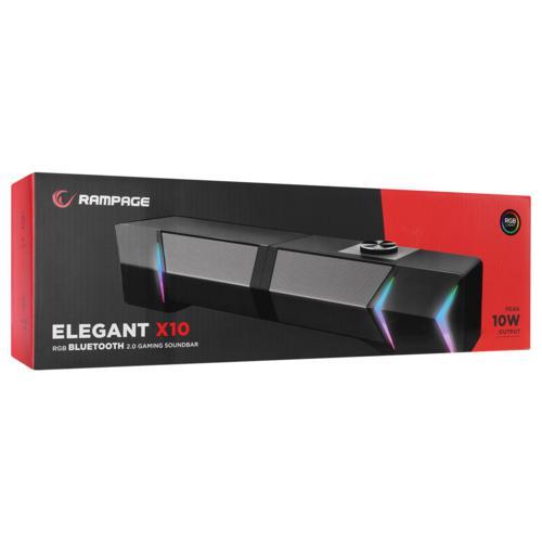 Rampage Elegant X10 RGB Işıklı Multimedia Gaming Oyuncu Speaker