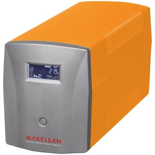 MAKELSAN LION 1200VA LCD (2x 7AH) Lıne Int.