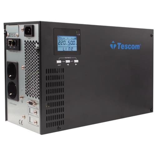 TESCOM CL 101 1kVA 1F/1F (3x9AH) 5-12 dk ONLINE + SNMP Modul