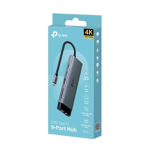 TP-Link UH9120C TYPE-C 9 Port Portatif Hub