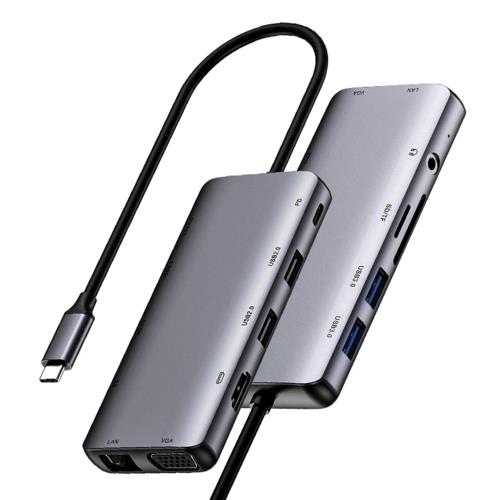 Netac WF15 11-in-1 Type-C Multi Media Docking Station NT08WF15-30GR