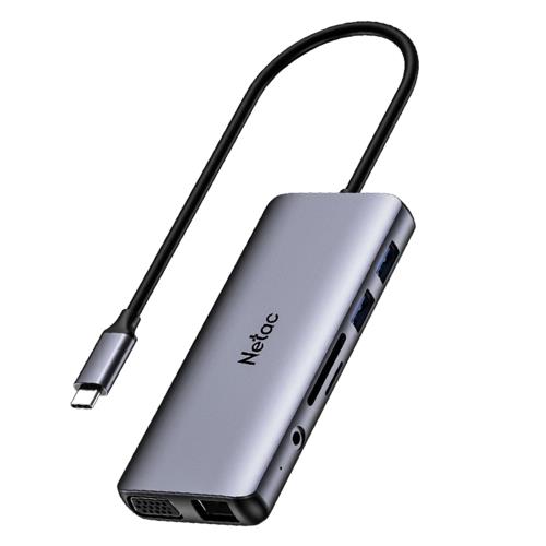 Netac WF15 11-in-1 Type-C Multi Media Docking Station NT08WF15-30GR