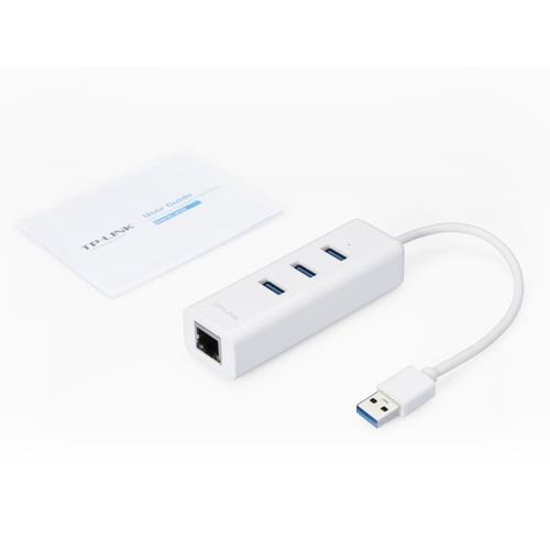 TP-Link UE330 3Port USB3.0 Hub +Usb To Gig.Eth Ad.