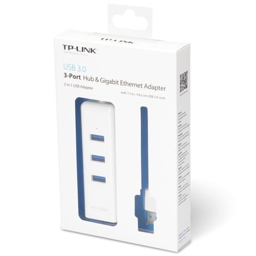 TP-Link UE330 3Port USB3.0 Hub +Usb To Gig.Eth Ad.