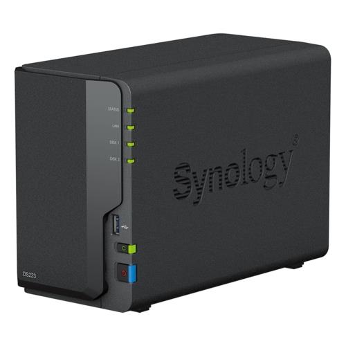 Synology DS223 (2x3.5''/2.5'') 2 Yuvalı Tower NAS