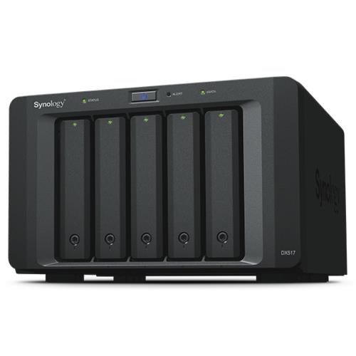 Synology DX517 (5x3.5''/2.5'SATA HDD/SSD') Tower NAS