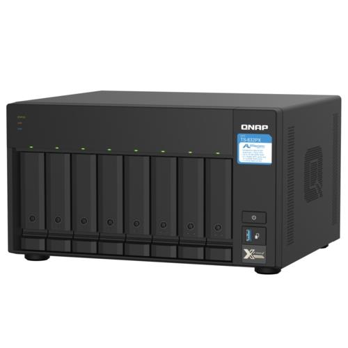 QNAP TS-832PX-4GB RAM 8 Hdd Yuvalı Tower NAS
