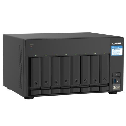 QNAP TS-832PX-4GB RAM 8 Hdd Yuvalı Tower NAS