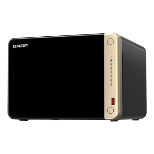 QNAP TS-664-8GB RAM 6 Hdd Yuvalı Tower NAS