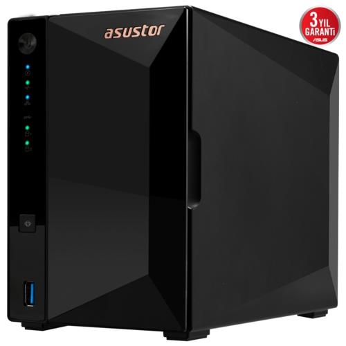 Asustor AS3302T V2 2Disk Yuvalı (2x22TB) Nas Cihazı