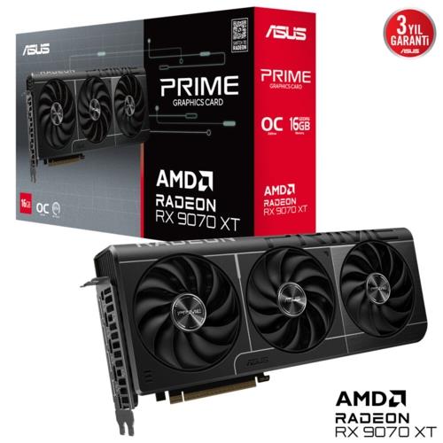 ASUS PRIME-RX9070XT-O16G OC 16GB GDDR6