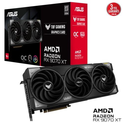 ASUS TUF-RX9070XT-O16G-GAMING OC 16GB GDDR6