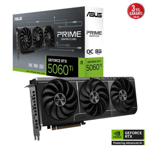 Asus PRIME-RTX5060TI-O8G 8GB GDDR7 128Bit