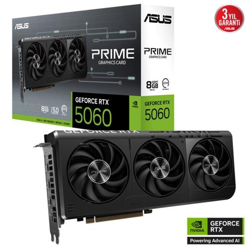 Asus PRIME-RTX5060-8G 8GB GDDR7 128Bit