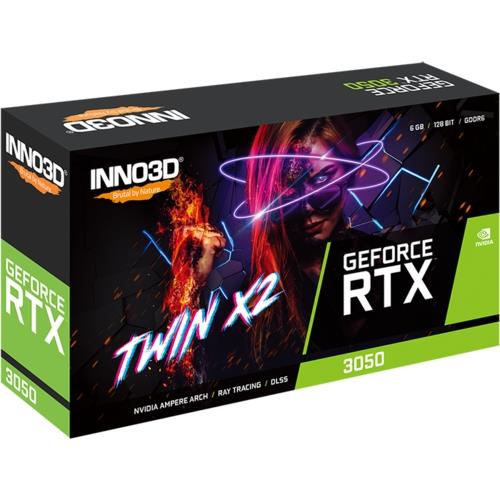 Inno3D RTX3050 Twin x2 6GB 96Bit GDDR6