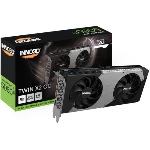 Inno3D RTX5060Ti 8GB Twin X2 OC 128Bit GDDR7
