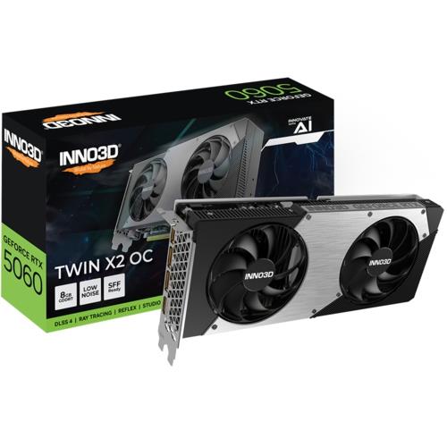 Inno3D RTX5060 8GB Twin X2 OC V2 128Bit GDDR7