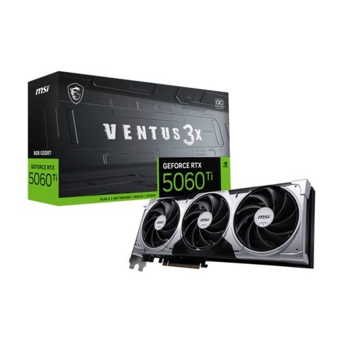 MSI VGA GEFORCE RTX 5060 TI 8G VENTUS 3X OC 8GB GDDR7 128B DX12