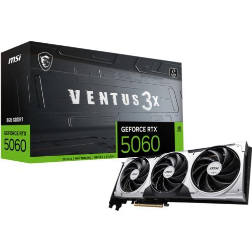 MSI VGA GEFORCE RTX 5060 8G VENTUS 3X 8GB GDDR7 128B DX12