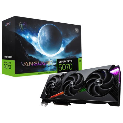 MSI VGA GEFORCE RTX 5070 12G VANGUARD OC 12GB GDRR7 192B DX12