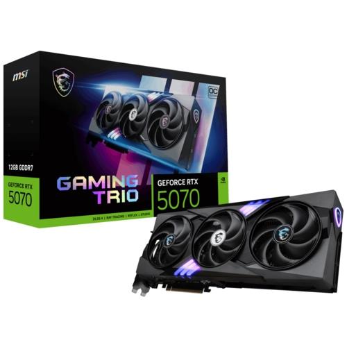 MSI VGA GEFORCE RTX 5070 12G GAMING TRIO OC 12GB GDRR7 192B DX12