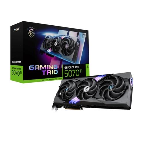 MSI VGA GEFORCE RTX 5070 TI 16G GAMING TRIO OC 16GB GDRR7 256B DX12