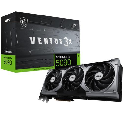 MSI VGA GEFORCE RTX 5090 32G VENTUS 3X OC 32GB GDRR7 512B DX12