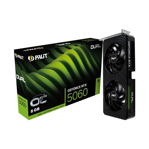 Palit RTX5060 Dual 8GB OC 128Bit GDDR7