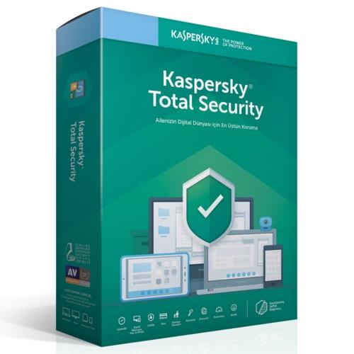 Kaspersky Total Security 1 Kullanıcı - 1 YIL Dvd Kutu