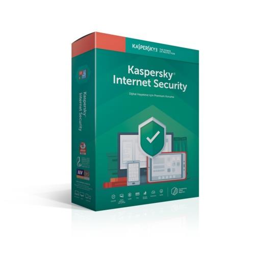 Kaspersky Internet Security - 2 Kullanıcı - 1 Yıl Dvd Kutu