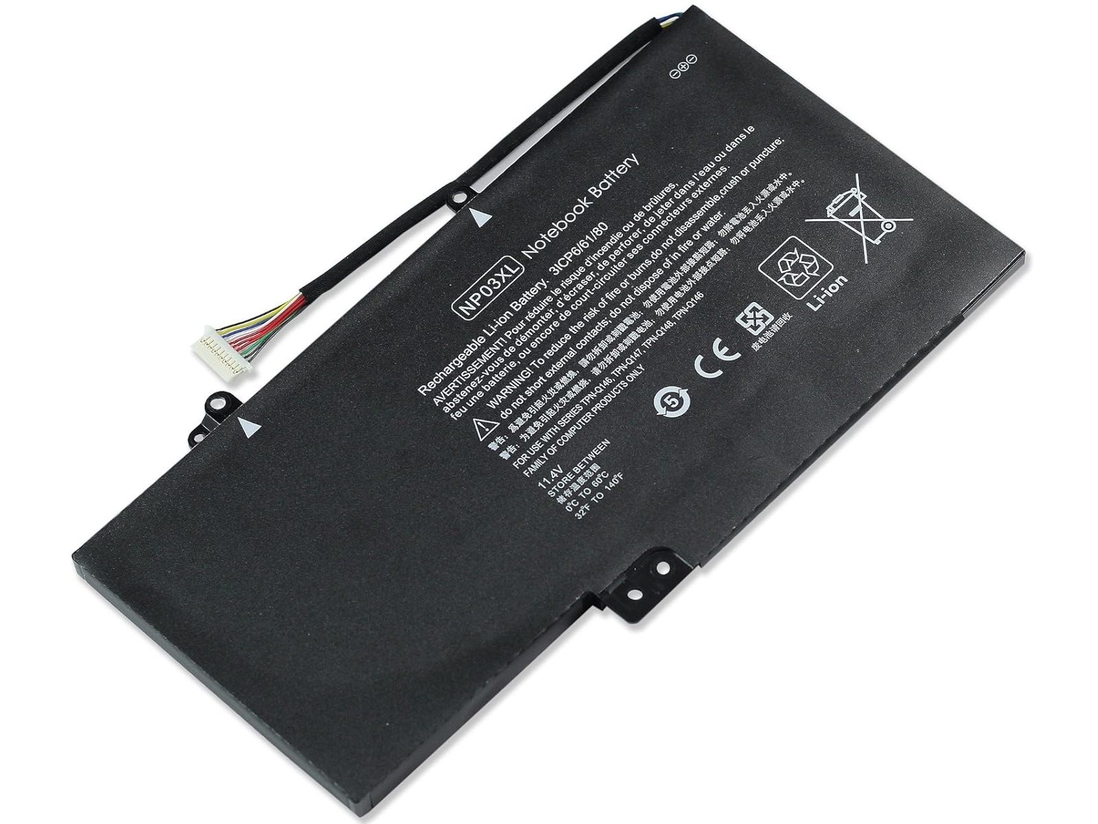 RETRO Hp Pavilion 13-a000 x360, NP03XL Notebook Bataryası