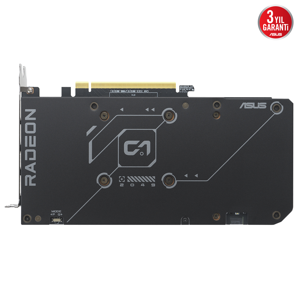 ASUS DUAL-RX7600XT-O16G 16GB GDDR6 HDMI DP 128BİT