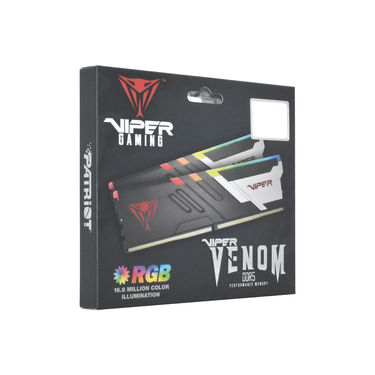 Patriot Viper Venom RGB 32GB (2x16GB) DDR5 6000MHz CL30 Gaming Ram (Bellek) (PVVR532G600C30K)