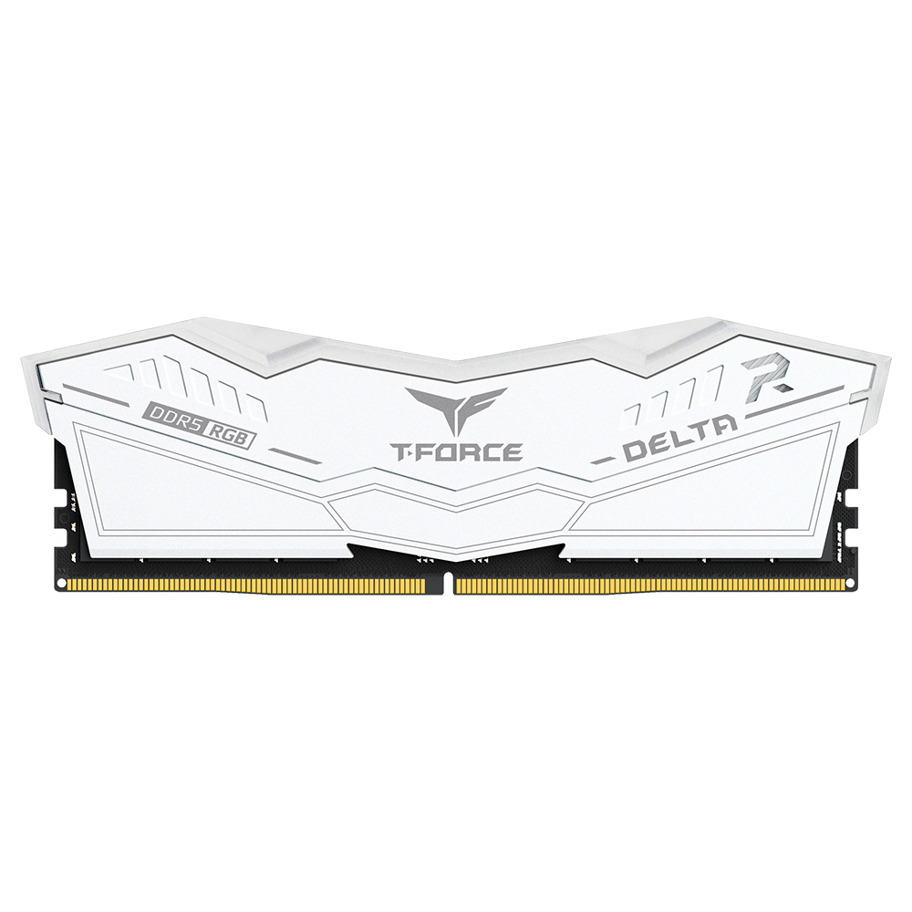 Team T-Force DELTA RGB(WT) 32GB(2x16GB) 7600Mhz CL36 DDR5 Beyaz Gaming Ram (FF4D532G7600HC36DDC01)