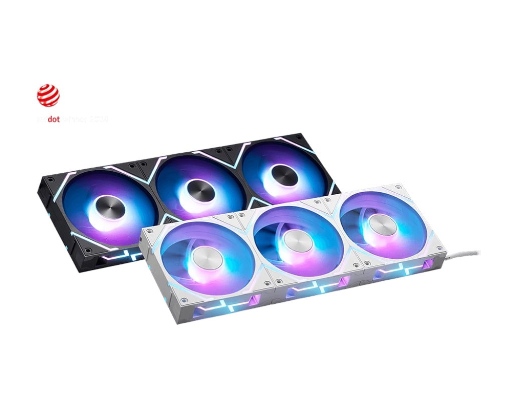 MSI MPG EZ120 ARGB WHITE-3W 3IN1 BEYAZ KASA FANI