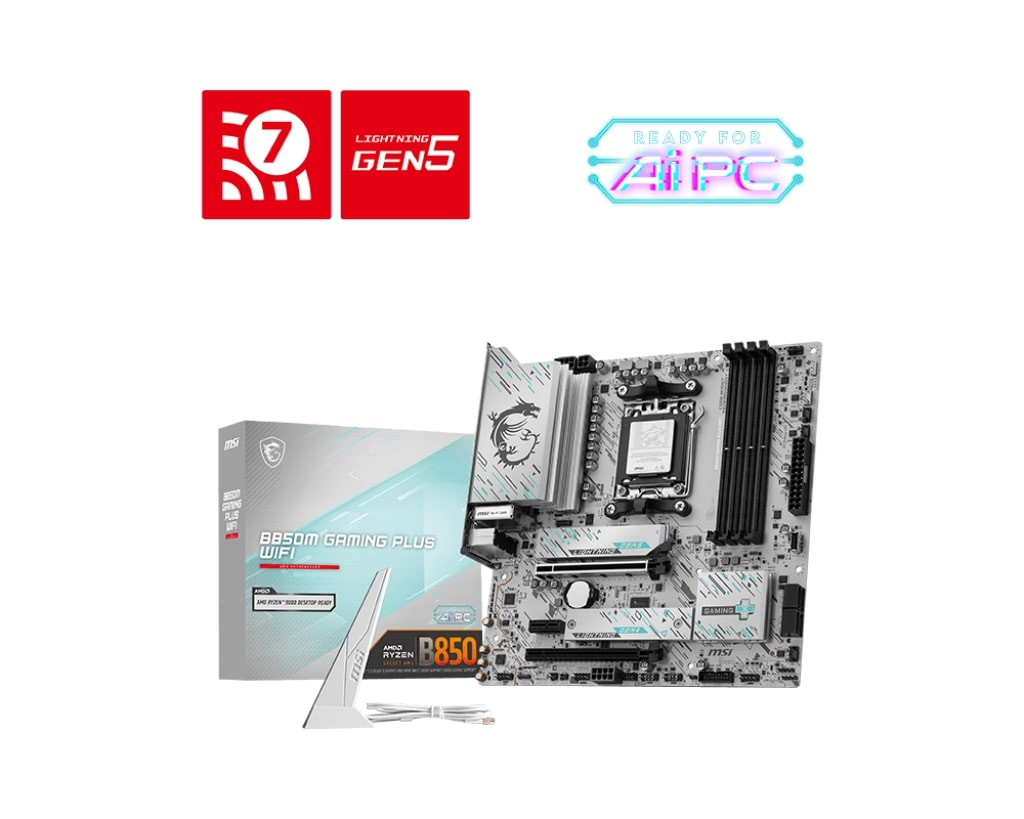 MSI B850M GAMING PLUS WIFI DDR5 AM5