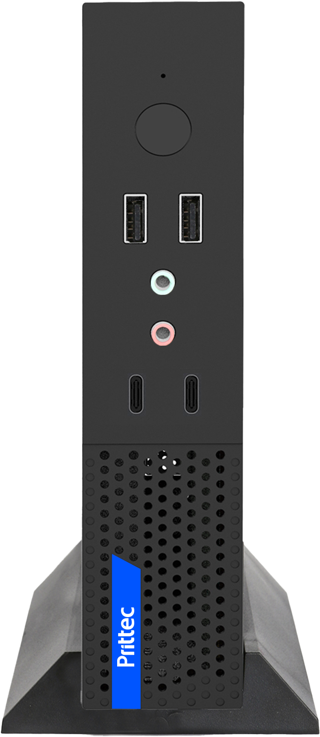 PRITTEC Q7-TH610L BAREBONE FreeDos MINI PC/ (SSD-RAM-CPU YOK)