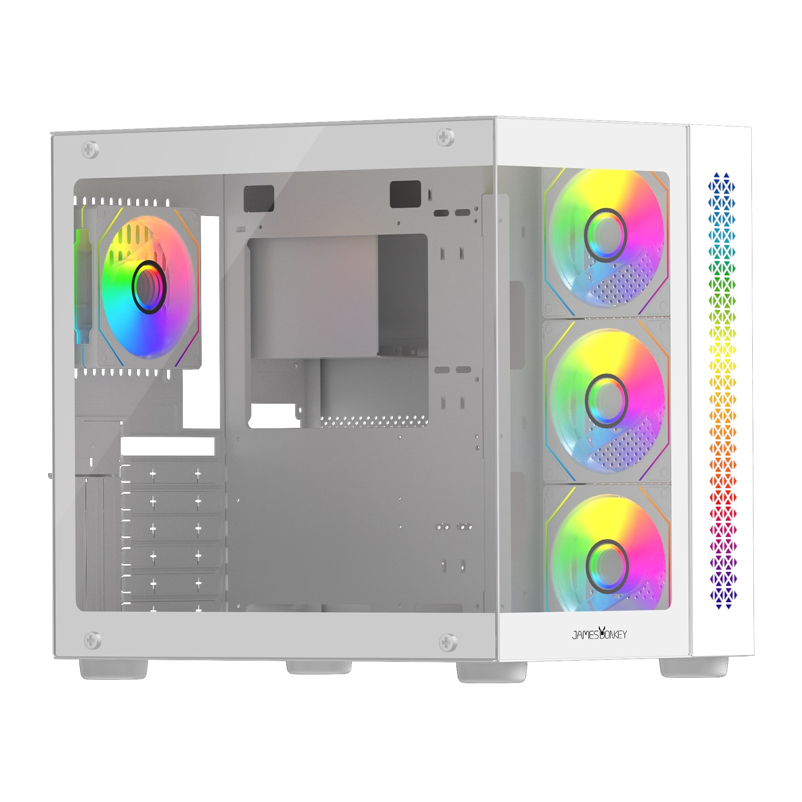 JAMES DONKEY STARK S800 4X ARGB WHITE KASA 750W