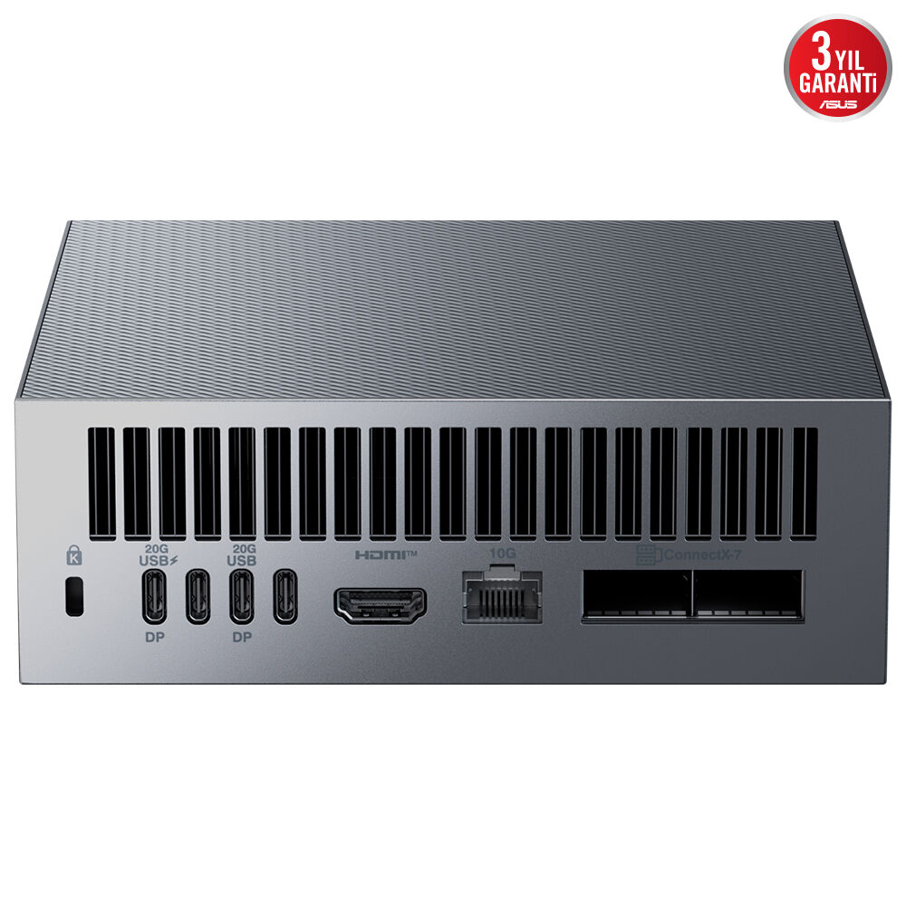 ASUS ASCENT GX10‑GG0003BN NVIDIA® GB10 NVIDIA BLACKWELL 128GB DDR5 1TB SSD NVIDIA DGX OS KOMPAKT YAPAY ZEKA SÜPER BİLGİSAYARI