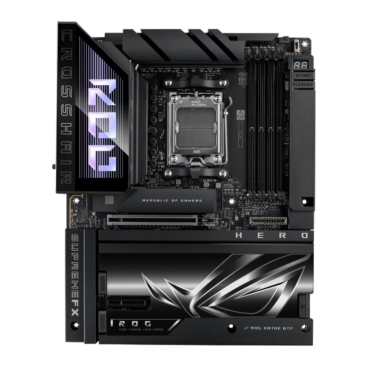 ASUS ROG CROSSHAIR X870E HERO BTF AMD AM5 DDR5 ATX