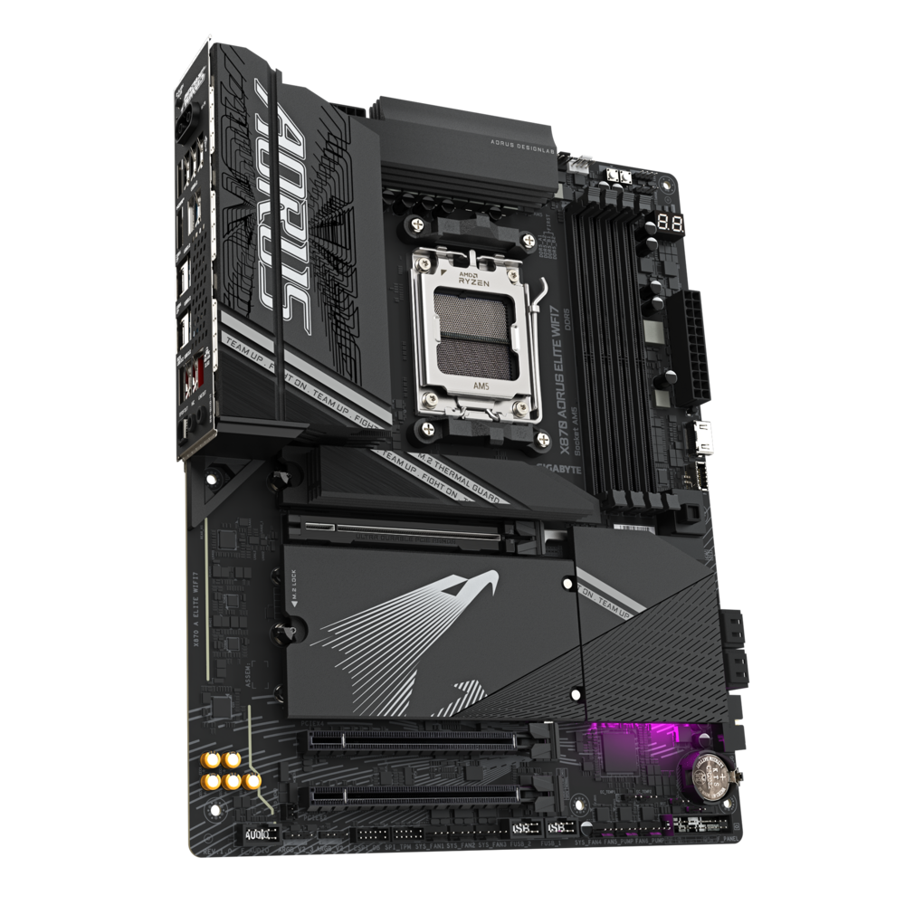 GIGABYTE X870A AORUS ELITE WIFI7 DDR5 M.2 HDMI DP ATX AM5
