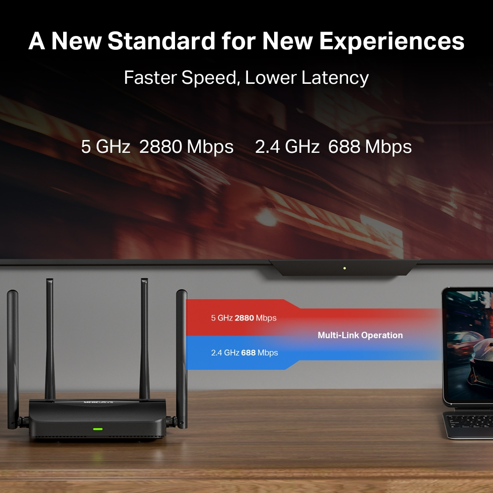 Mercusys MR25BE Dual Band Wi-fi 7 Router