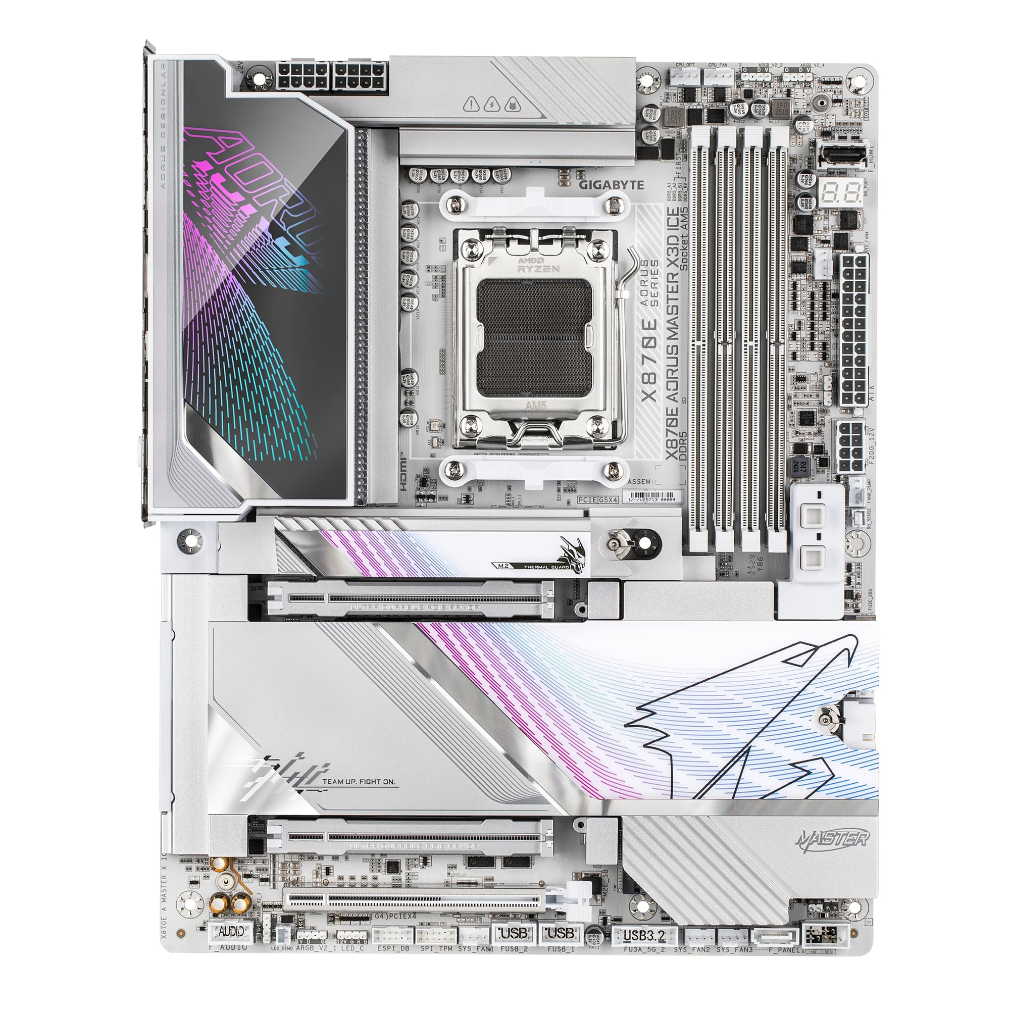 GIGABYTE X870E AORUS MASTER X ICE DDR5 M.2 HDMI DP ATX AM5