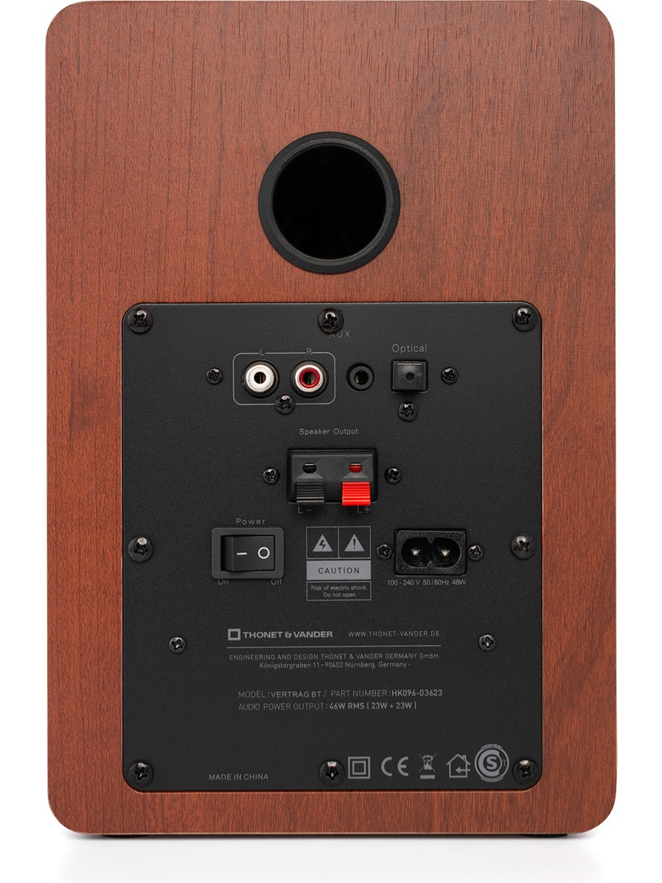 THONET VANDER VERTRAG 2.0 80W CINEMA WOODEN S.