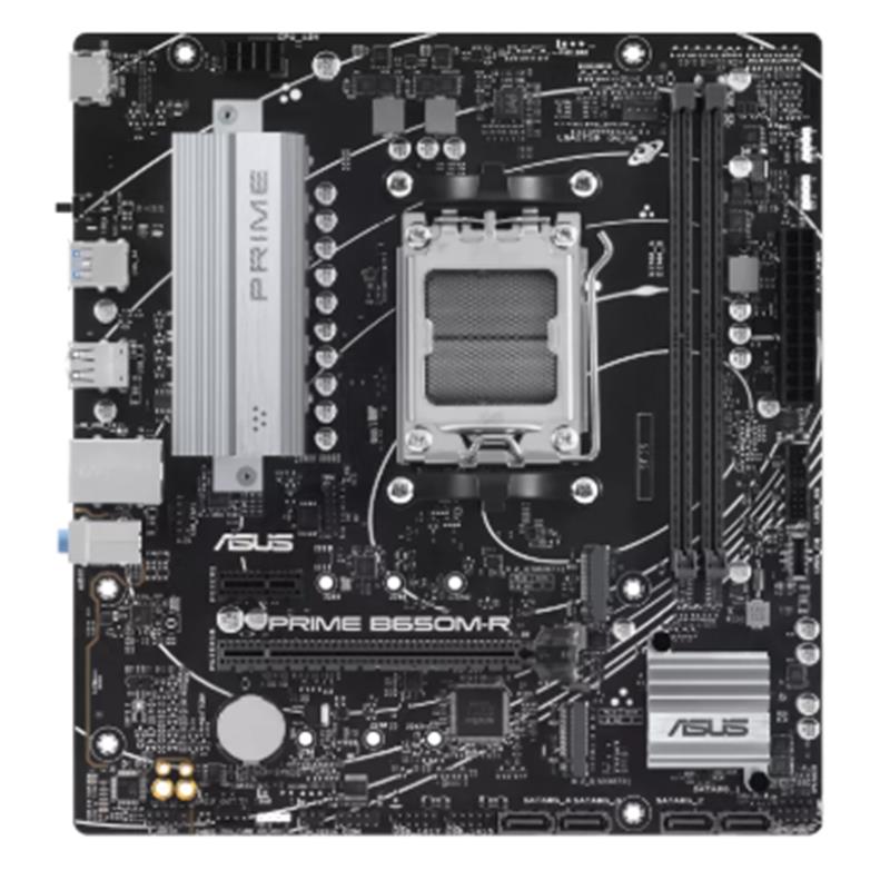 ASUS PRIME B650M-R DDR5 7200MHZ 1XHDMI 2XM.2 USB3.2 MATX AM5 (AMD AM5 7000 SERİLİ İŞLEMCİ UYUMLU) 