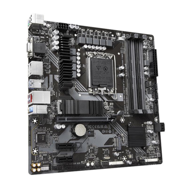 GIGABYTE B760M DS3H DDR4 5133MHZ 1XVGA 1XHDMI 1XDP 1XM.2 MATX 1700P (13. VE 12.NESİL İŞLEMCİ UYUMLU) 