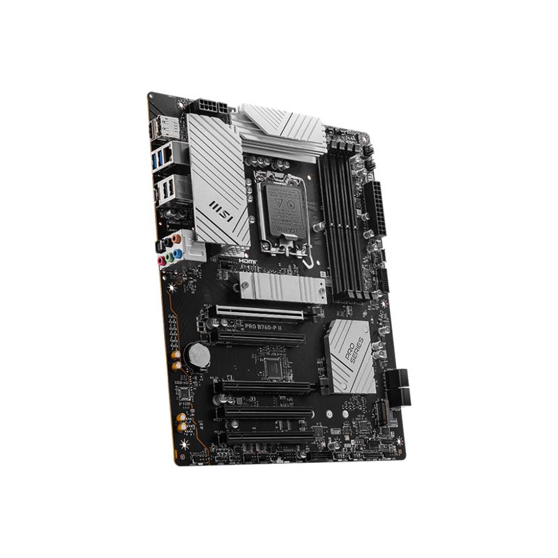 MSI PRO B760-P II 7200MHZ 1XHDMI 1XDP 2XM.2 USB 3.2 ATX 1700P (12. / 13. VE 14. NESİL İŞLEMCİ UYUMLU) 